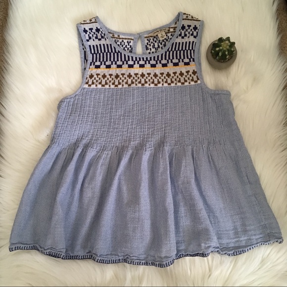 Lucky Brand sleeveless blouse tank top size small - Picture 2 of 5